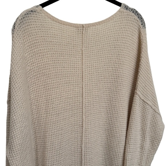 Free People Cozy Pullover Wool Blend Knit Sweater Women's Oversized XS/S - Picture 6 of 11